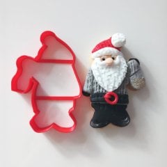 Father Christmas Cookie Mold