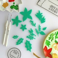 Sweet Stamp - Christmas Foliage Figure Set