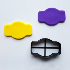 Frame cookie mold - 6