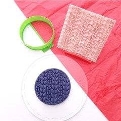 Knitting Texture 1 Embossing