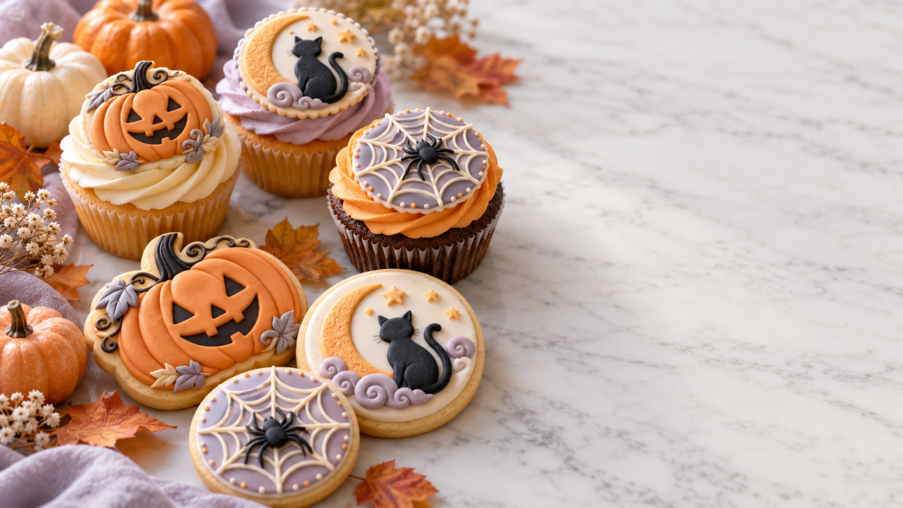 Cadılar Bayramı Kurabiye ve Cupcake Süsleme Fikirleri: 7 Yaratıcı Konsept