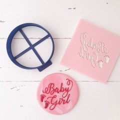 Baby Girl Kabartma Baskı