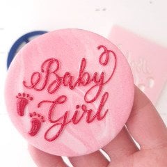 Baby Girl Kabartma Baskı