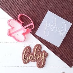 Baby Set - 2 Kabartma Baskı