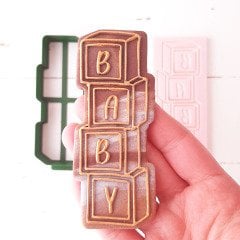 Baby Set - 3 Kabartma Baskı