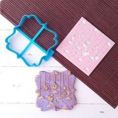 Bebek Dönencesi Doku Kabartma Baskı