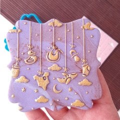 Bebek Dönencesi Doku Kabartma Baskı