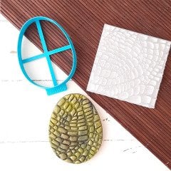 Dinazor Doku Kabartma Baskı