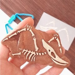 Dinazor Fosil - 1 Kabartma Baskı Set