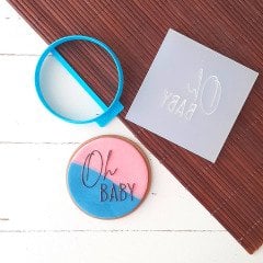 Oh Baby - 2 Kabartma Baskı