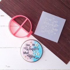 How We Wonder... Kabartma Baskı