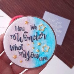 How We Wonder... Kabartma Baskı