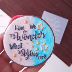 How We Wonder... Kabartma Baskı