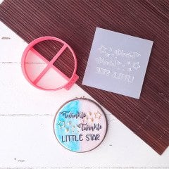 Twinkle Little Star Kabartma Baskı