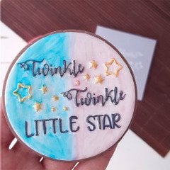 Twinkle Little Star Kabartma Baskı