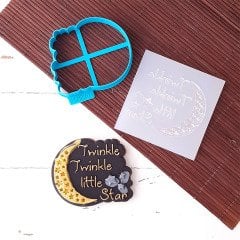 Twinkle Little Star Kabartma Baskı Set - 1