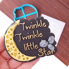 Twinkle Little Star Kabartma Baskı Set - 1