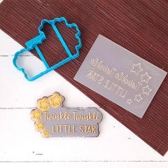 Twinkle Little Star Kabartma Baskı Set - 2