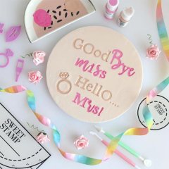 Sweet Stamp - Bekarlığa Veda Figürleri /Team Bride Elements