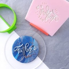 Father's Day Kabartma Baskı