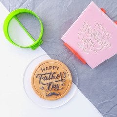 Happy Father's Day-1 Kabartma Baskı