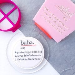 Baba Kabartma Baskı