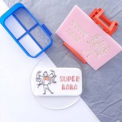 Süper Baba Kabartma Baskı