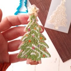 Çam Ağacı-2 Kabartma Baskı Set