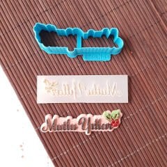 Mini Mutlu Yıllar Kabartma Baskı Set