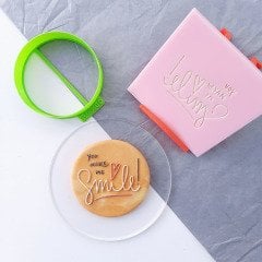 You Make Me Smile Kabartma Baskı