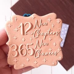 New Chapter New Chance Kabartma Baskı