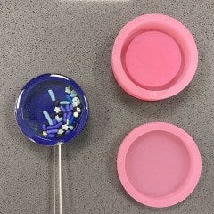 Mini Daire Lolipop Çıngırak Kalıp