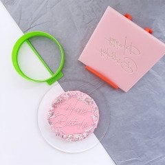 Happy Birthday-7 Kabartma Baskı