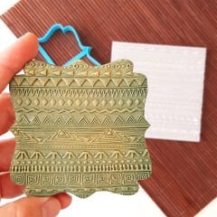 Boho Doku-2 Kurabiye Kabartma Baskı Kalıbı