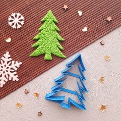 Pine Tree Cookies Pattern - 1