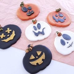 Balkabağı Suratı Set Kurabiye Kabartma Baskı Kalıbı