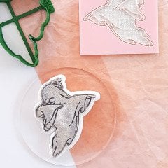 Dansçı Hayalet Kurabiye Kabartma Baskı Kalıbı Set