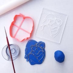 Anne- Oğul - 3 Kabartma Baskı