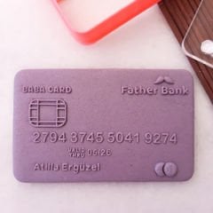 Baba Card Kurabiye Kabartma Baskı Seti