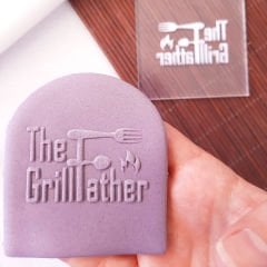 The Grillfather Kurabiye Kabartma Baskı