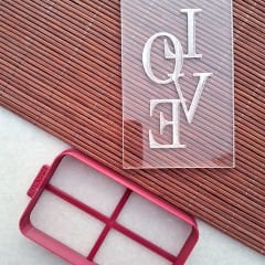 Love Set - 7 Sevgililer Günü Kabartma Baskı