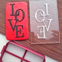 Love Set - 7 Sevgililer Günü Kabartma Baskı