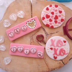 Mini Amor Alfabe Kabartma Baskı Set