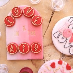 Mini Kalpler Alfabe Kabartma Baskı Set