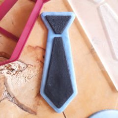 Baba Kravat Kurabiye Kabartma Baskı Set