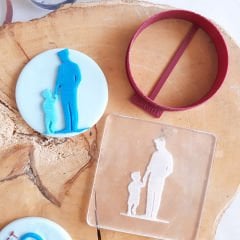 Baba-Oğul - 3 Kabartma Baskı