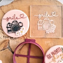 Smile Papatya Kabartma Baskı