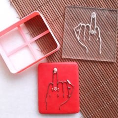 Tek Taş Gelin Eli Kabartma Baskı