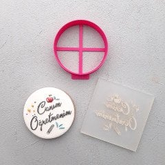 Canım Öğretmenim Kabartma Baskı