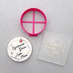 Öğretmenler Günün Kutlu Olsun Kabartma Baskı